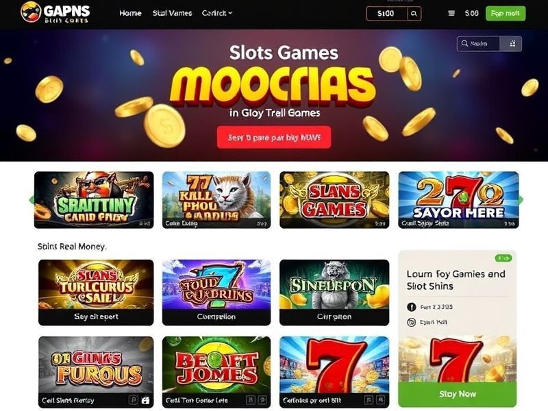 Slots Games Real Money is your ultimate guide to playing and winning real-money slot games. Discover expert strategies, the best casino sites, exclusive bonuses, and high-paying slot machines.